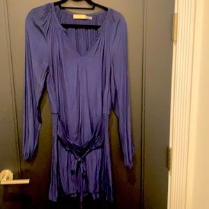 Ramy Brook Navy silk dress - M